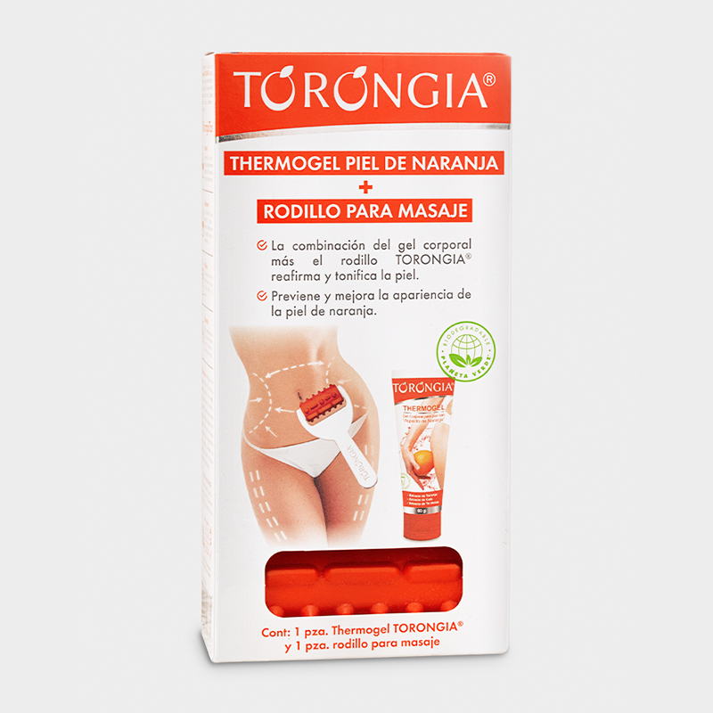 Kit Thermogel Corporal para Piel con Aspecto de Naranja con Rodillo