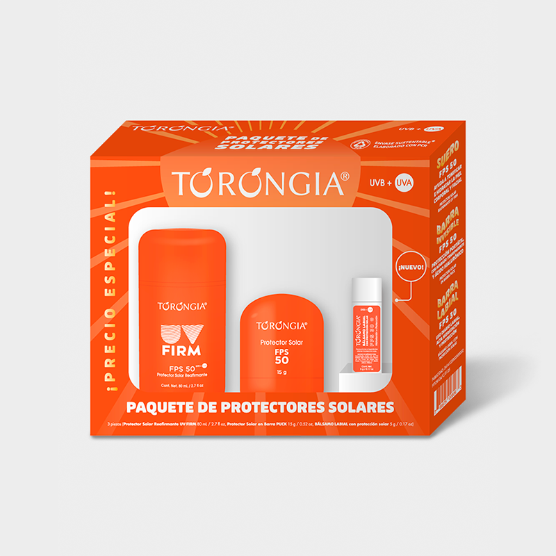 Paquete Protectores Solares