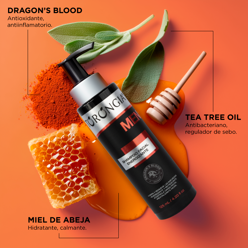 Shampoo Facial Energizante MEN
