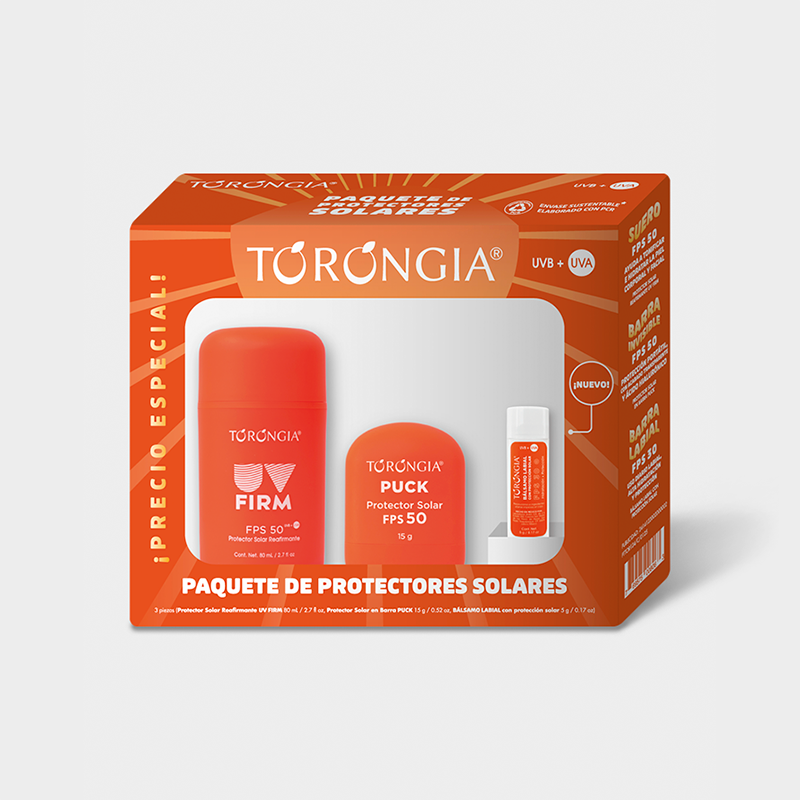 Paquete Protectores Solares